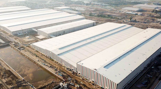 Multifunctional Portal Steel Structure / Prefabricated Steel Building Workshop