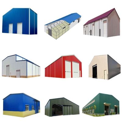 ​Light Gauge Steel Frame Construction Portal Frame Steel Structure Warehouse