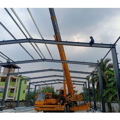 ​Light Gauge Steel Frame Construction Portal Frame Steel Structure Warehouse