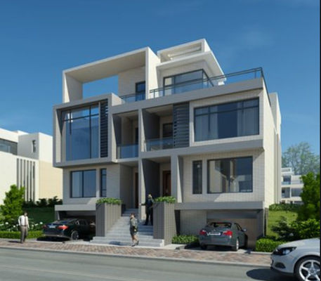 Customized Lightweight Steel Structure Residential Building Fireproof Bending