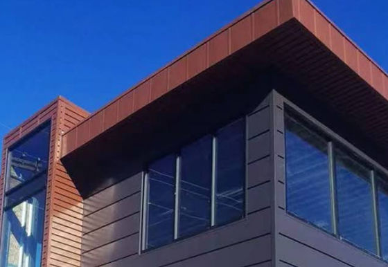 Fireproof Prefab Commercial Steel Structure Office Building With Welded H Section Steel