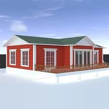 High Fire Resistance Lightweight Steel Structure Villa With Excellent Heat Insulation