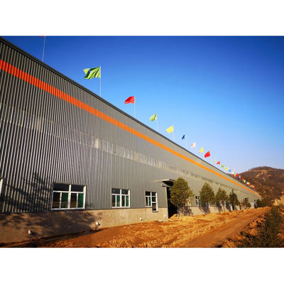Industrial Portal Frame Steel Structure Workshop Prefab Metal Building