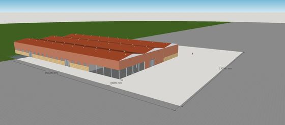 Steel Structure Workshop Prefabricated Light Steel Structure Warehouse Building
