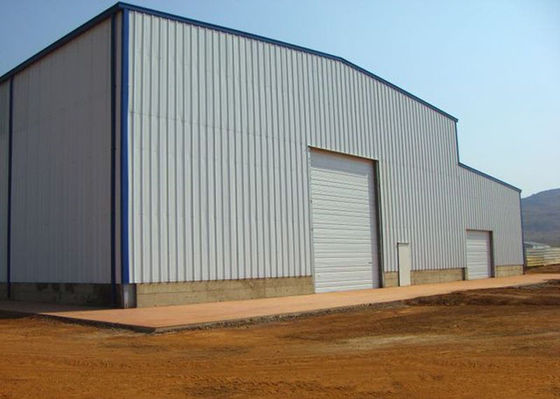 Q235 / Q355 Steel Structure Warehouse Prefabricated Steel Frame Buildings