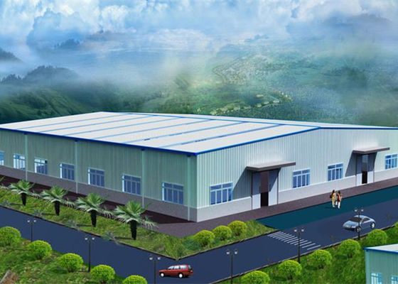 Customized Steel Structure Workshop With C/Z Section Purlin