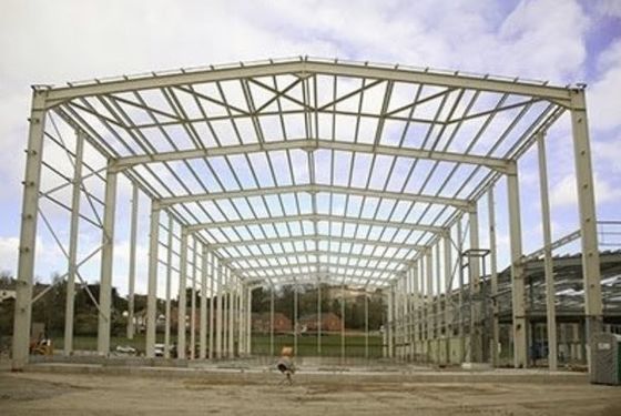 Customized Steel Structure Workshop With C/Z Section Purlin