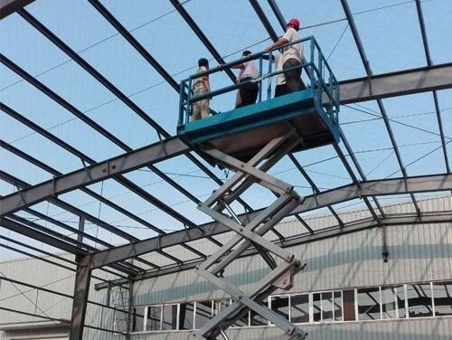 Q355 Welded H Section Steel Metal Building Workshop For Office