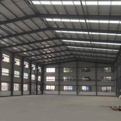 Fabricated Steel Structure Industrial Workshop Factory Building Construction
