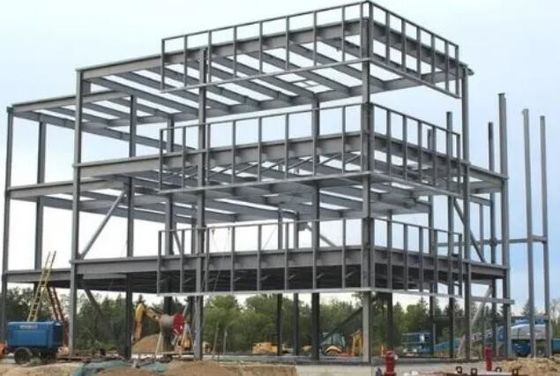 High Performance Prefabricated Steel Building for Commercial Use