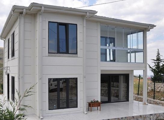 Lightweight Frame Commercial House Steel Prefabricated Villa