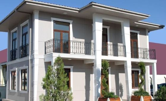 Durable Lightweight Steel Frame Construction Steel Prefab House Prefabricated Villa