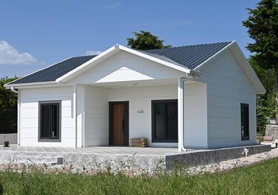 Durable Lightweight Steel Frame Construction Steel Prefab House Prefabricated Villa