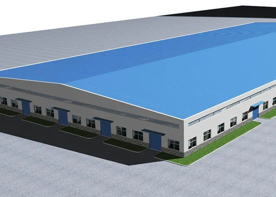 Industry Steel Structure Hangar Frame Prefab Steel Fabrication Workshop