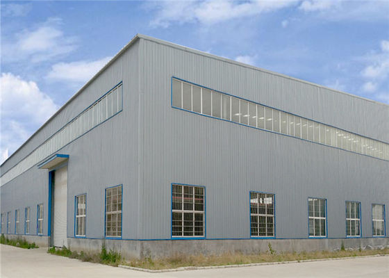 Prefab Steel Structure Building Workshop Warehouse Windproof