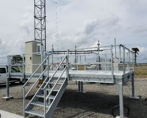 High Load Capacity Steel Structure Platform with High Safety