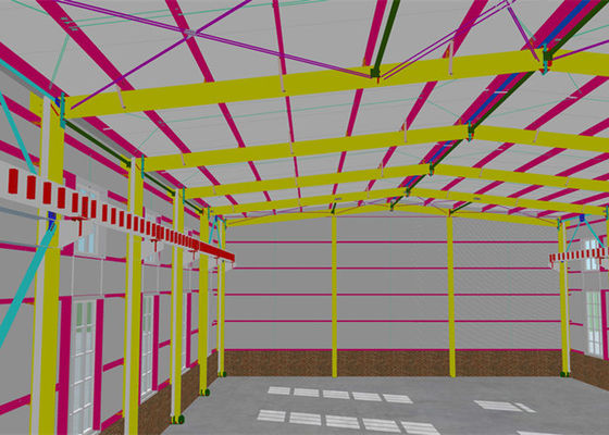 Industrial Prefabricated Steel Structure Warehouse Frame Construction Building