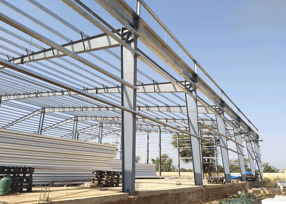 Industry Steel Structure Hangar Frame Prefab Steel Fabrication Workshop