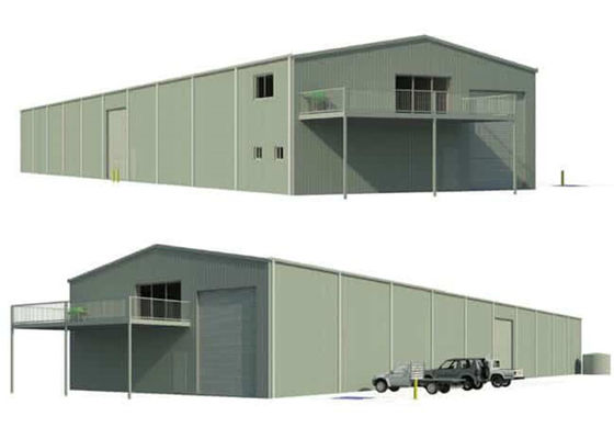GB Standard Bending Industrial Steel Structure Workshop Building