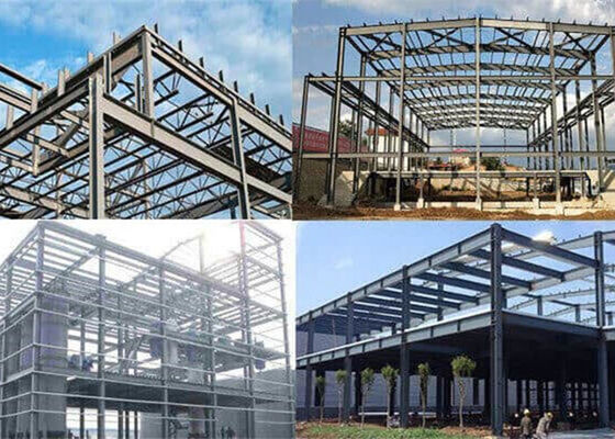GB Standard Bending Industrial Steel Structure Workshop Building