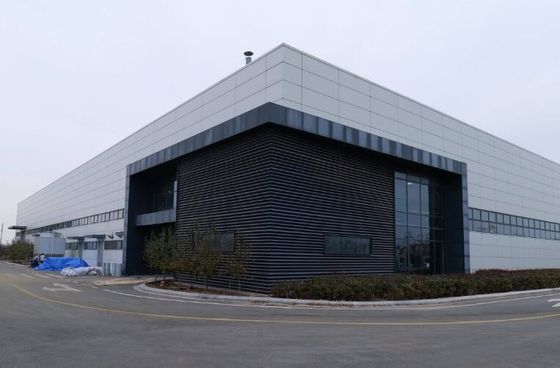 Modern Structure With Steel Portal Frame Prefabricated Steel Administrative Building