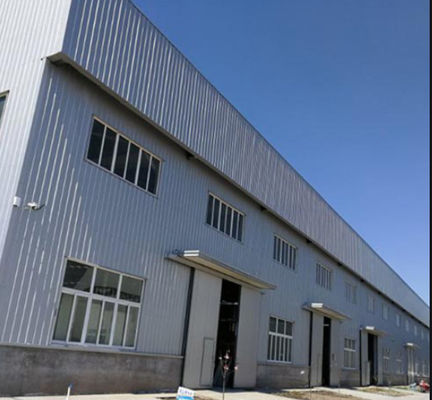 Modern Structure With Steel Portal Frame Prefabricated Steel Administrative Building