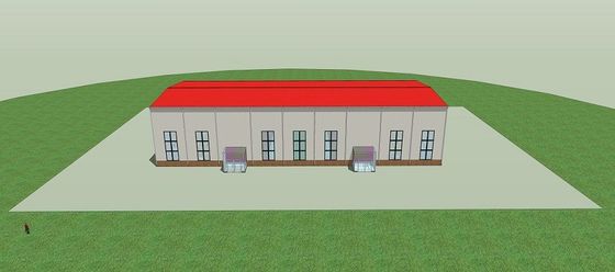 High Strength H Section Steel Structure Workshop Building Fabrication