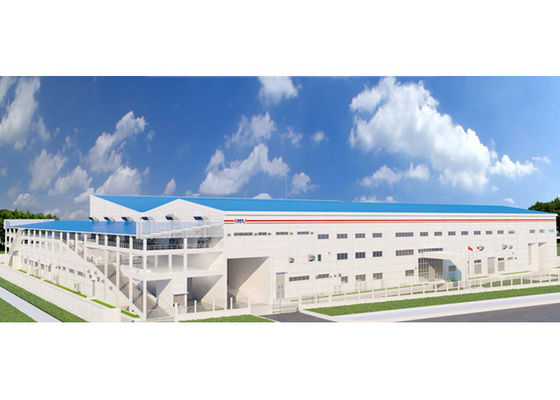 Fabricated Frame Steel Structure Workshop Fireproof Industrial Factory