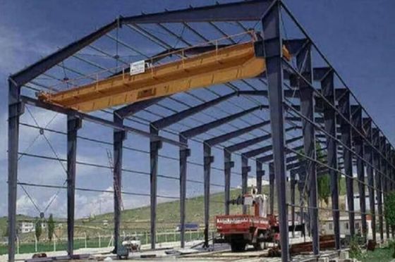 Light Steel Structure Construction Prefabricated Warehouse Easy Installation