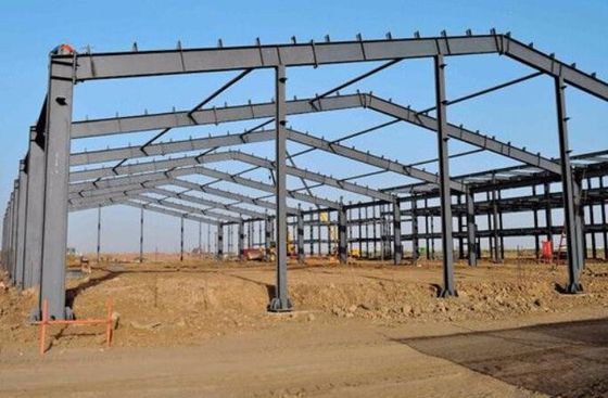 Light Steel Structure Construction Prefabricated Warehouse Easy Installation