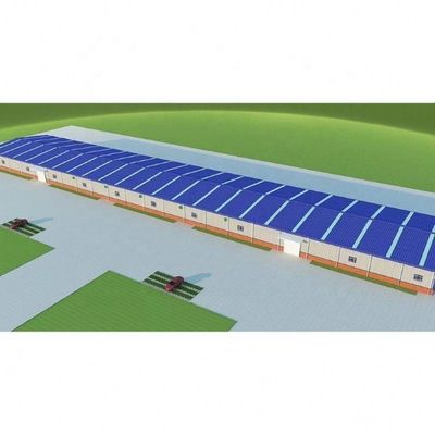 Prefab Steel Construction Warehouse Steel Sheds Commercial Metal Buildings