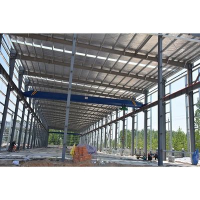 Steel Frame Workshop Building Structural Warehouse Construction