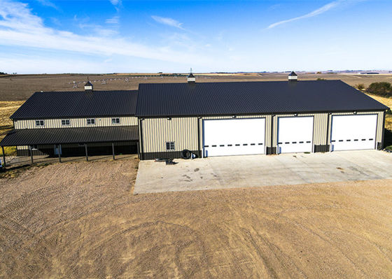 Industrial Prefab Steel Structure Warehouse Frame Construction Building Garage