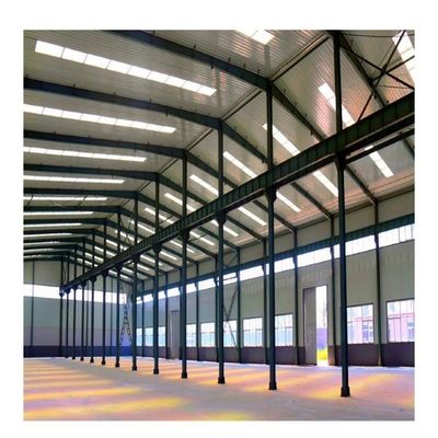 Portal Frame Steel Structure Workshop Metal Workshop Buildings Custom