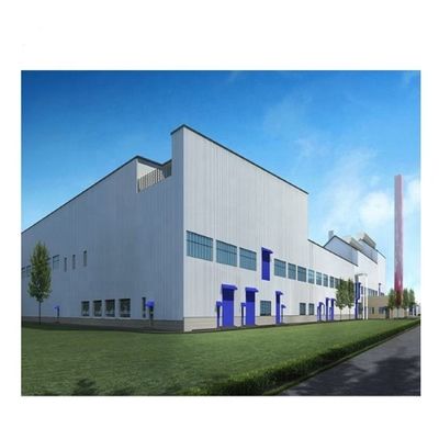 Portal Frame Steel Structure Workshop Metal Workshop Buildings Custom