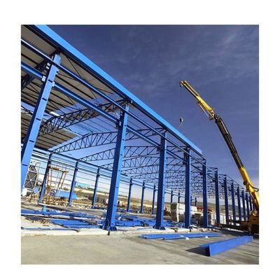 Portal Frame Steel Structure Workshop Metal Workshop Buildings Custom