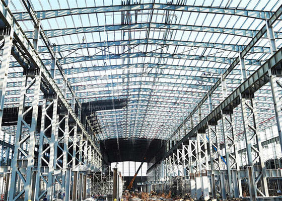 Prefabricated Steel Structure Industrial Workshop Factory Building Construction