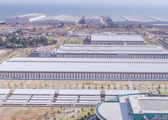 Prefabricated Steel Structure Industrial Workshop Factory Building Construction