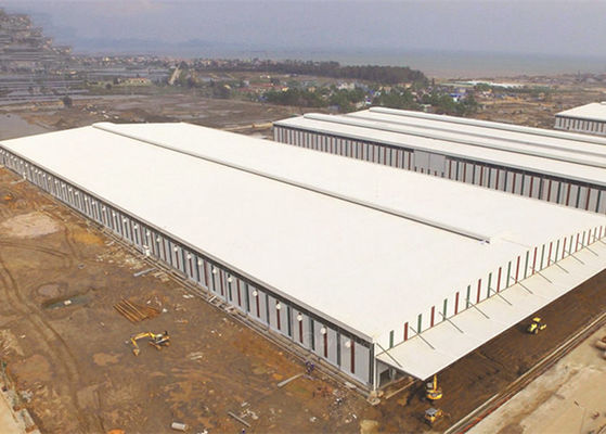 Prefabricated Steel Structure Industrial Workshop Factory Building Construction