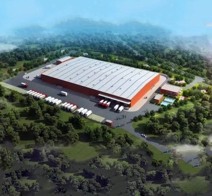 Prefabricated Steel Structure Workshop Industrial Frame Building Garage