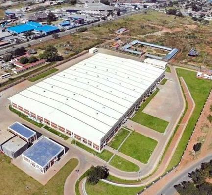 Prefabricated Steel Structure Workshop Industrial Frame Building Garage
