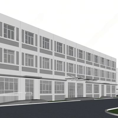 Galvanized Steel Structure Workshop With Optional Insulation For Hangar Application