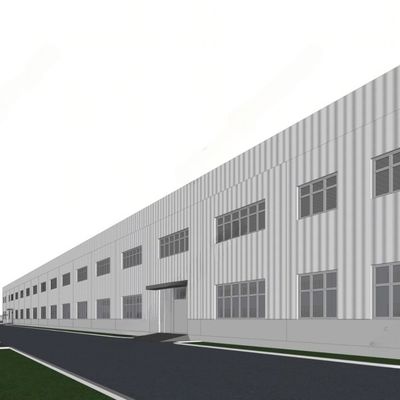 Galvanized Steel Structure Workshop With Optional Insulation For Hangar Application