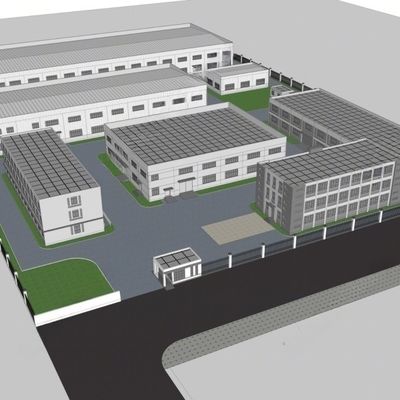 Galvanized Steel Structure Workshop With Optional Insulation For Hangar Application