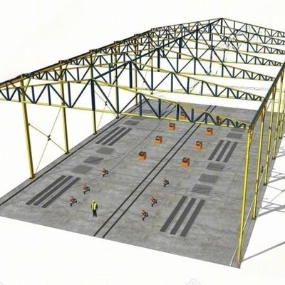 Plastic Steel Window Metal Building Workshop for Industrial Needs