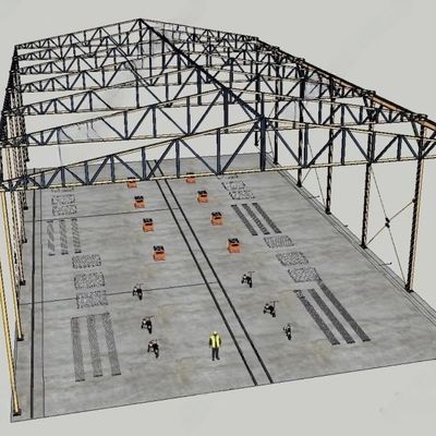Plastic Steel Window Metal Building Workshop for Industrial Needs