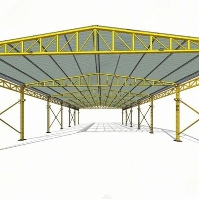 Plastic Steel Window Metal Building Workshop for Industrial Needs