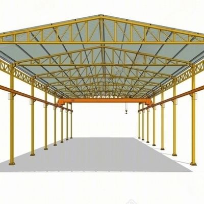 Plastic Steel Window Metal Building Workshop for Industrial Needs
