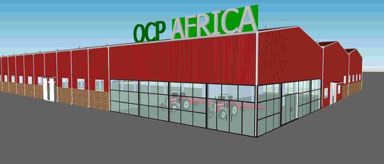Steel Structure Warehouse Construction Material For Commercial And Agriculture Buildings