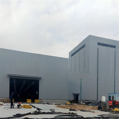 Q355 Welded H Section Steel Structure Workshop Construction Painted